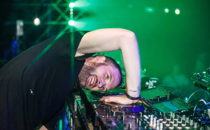 Rusko dubstep hiatus DJ performing live