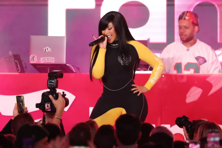 Cardi B Little Miss Drama Tour live performance