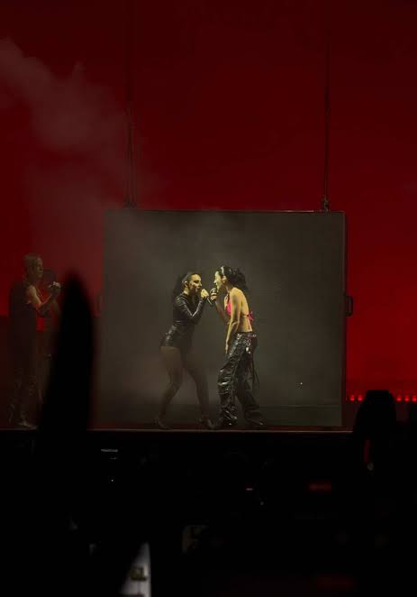 Charli xcx Lorde Lollapalooza stage performance in Chicago