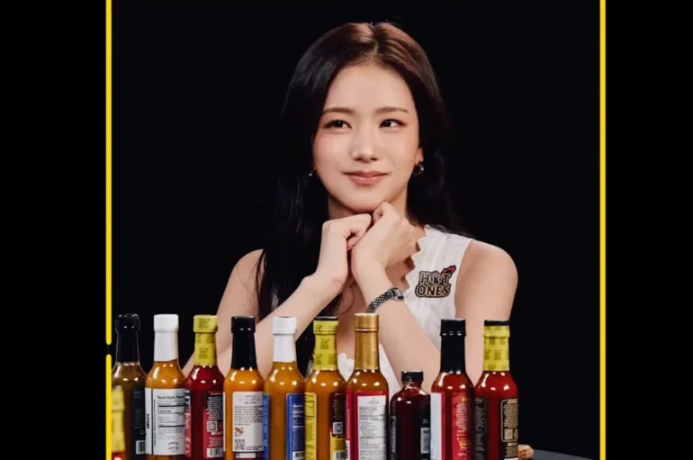 Jisoo Hot Ones episode spicy wings interview