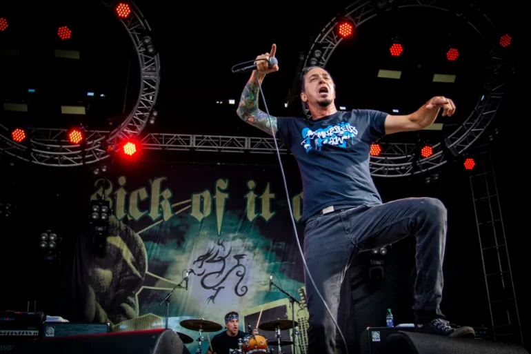 Lou Koller Sick of It All frontman live performance